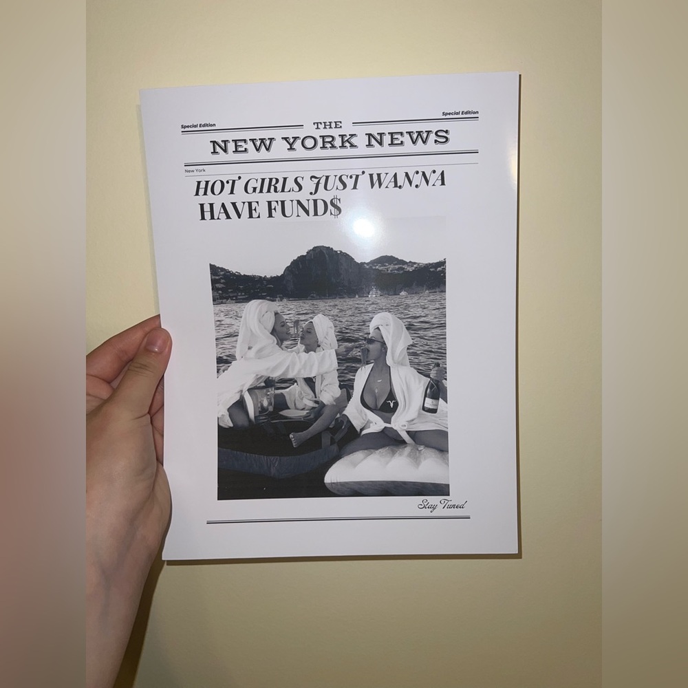 Black and white 8.5x11 Print (#494)